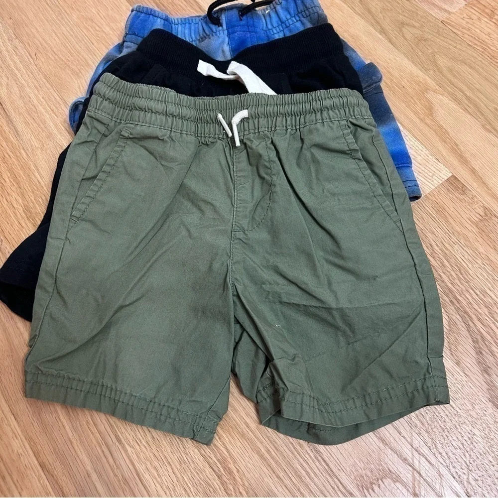 2T Shorts Bundle Lot Boys Nautica Gap Mixed Brands Red Plaid Blue